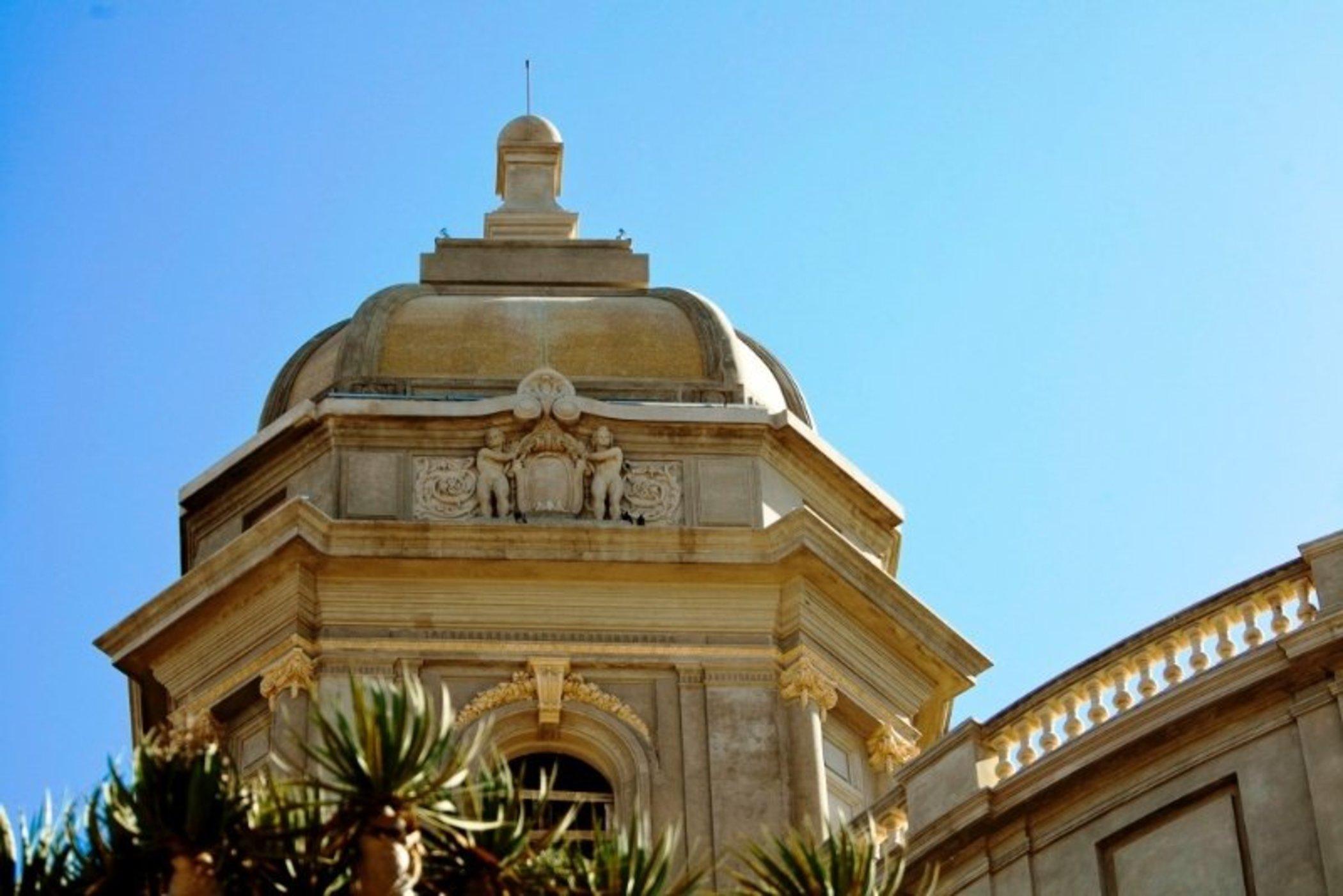 Sofitel Montevideo Casino Carrasco & Spa Exterior foto The dome of the church