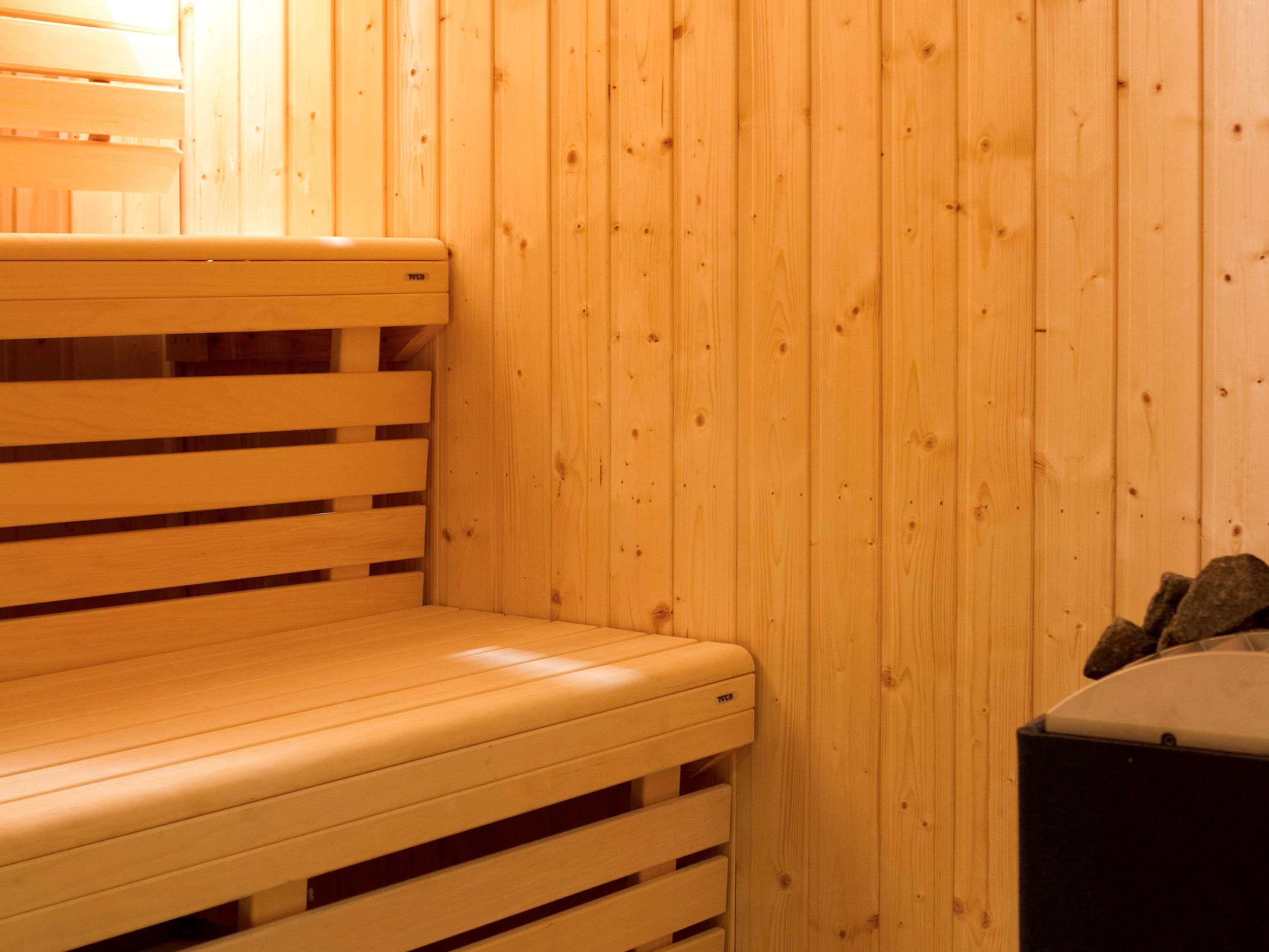 Sofitel Montevideo Casino Carrasco & Spa Exterior foto A modern Finnish sauna