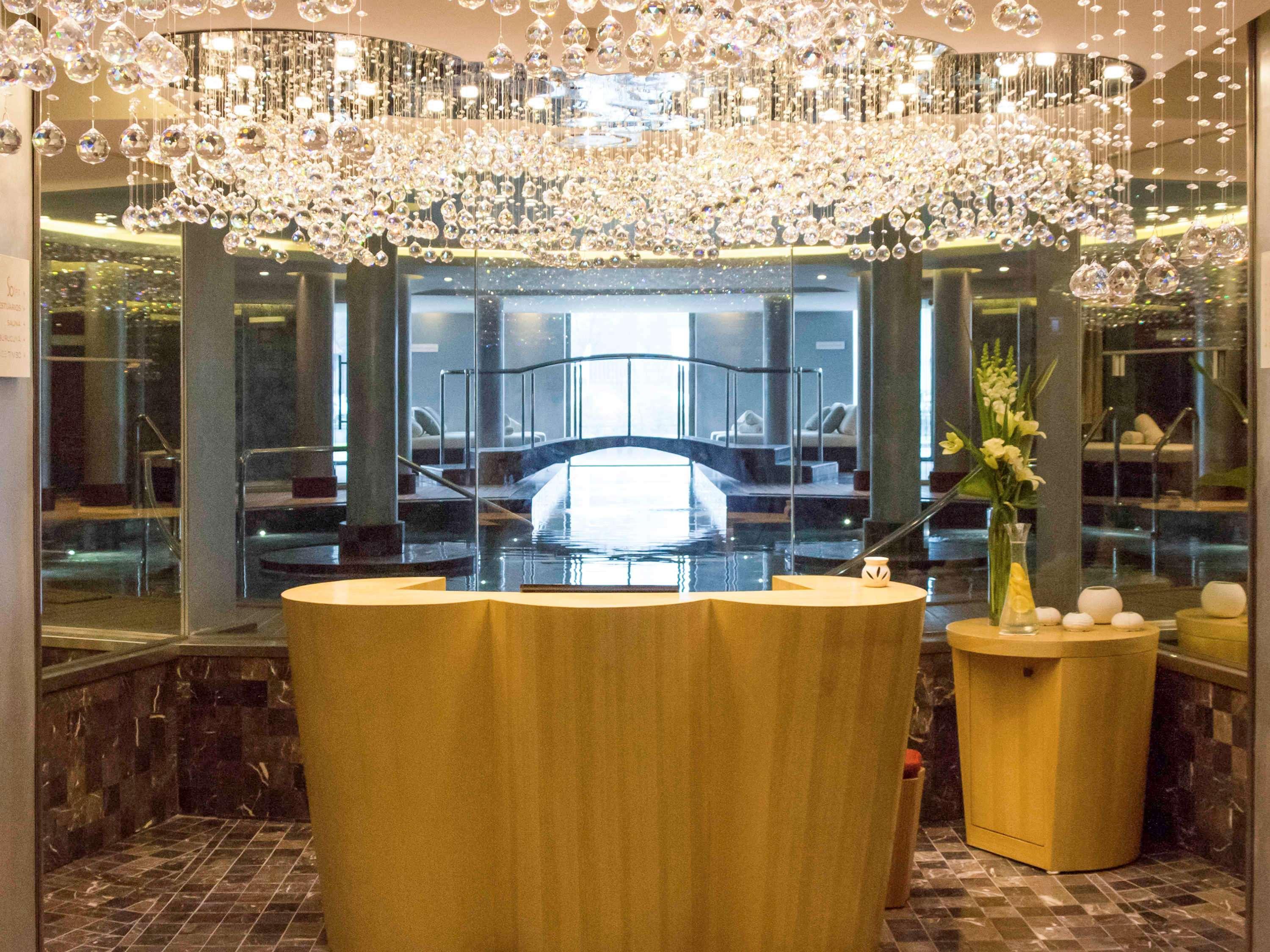 Sofitel Montevideo Casino Carrasco & Spa Exterior foto The lobby of the hotel