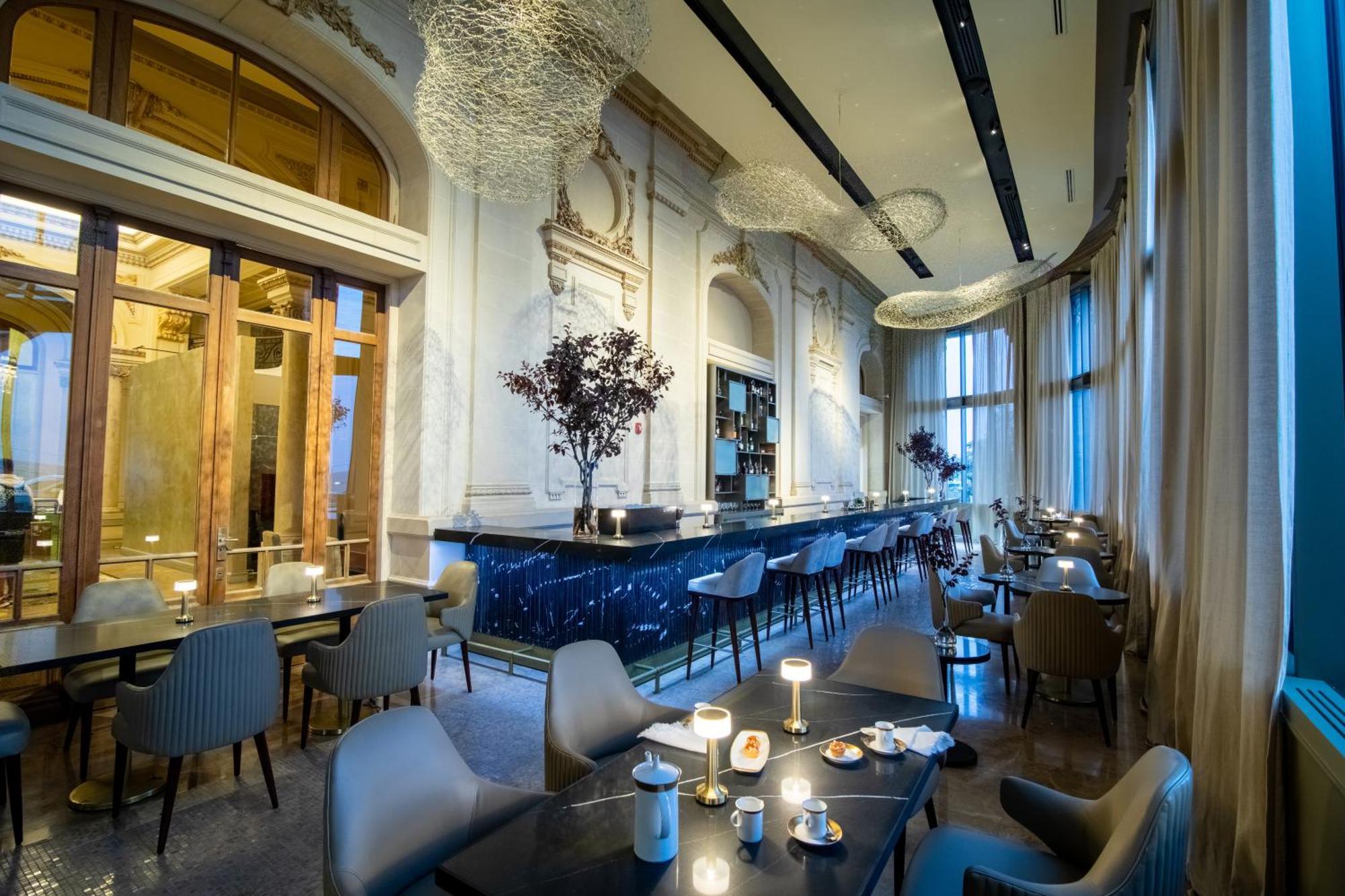 Sofitel Montevideo Casino Carrasco & Spa Exterior foto The interior of the restaurant